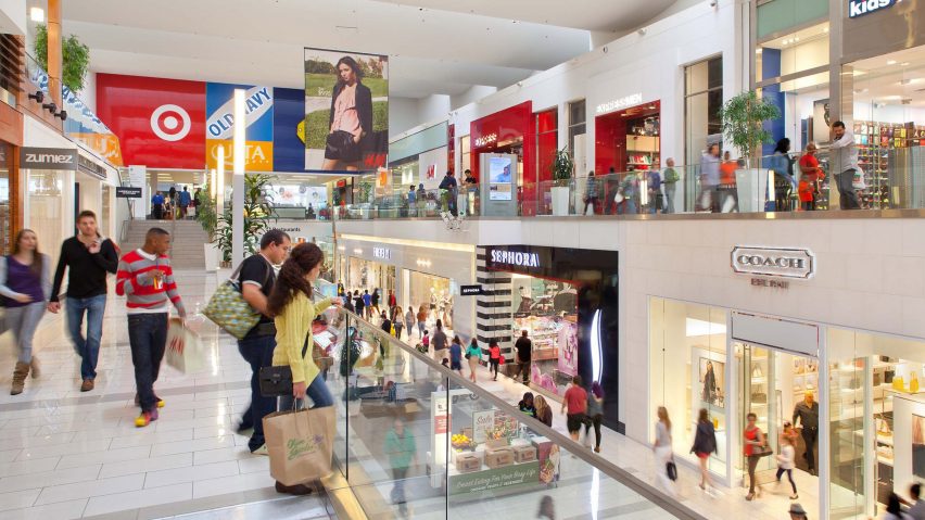 2022购物中心市场销售额及行业数量分析